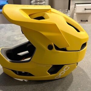 POC Otocon Race MIPS Helmet - Aventurine Yellow Matte -XS size 51-54